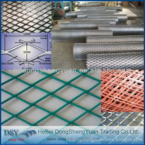 factory export hot dipped galvanized expanded metal sheet/heavy duty expanded metal mesh